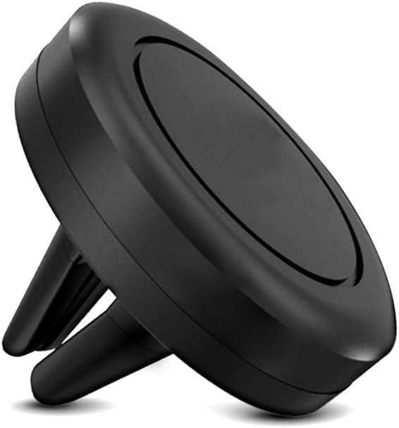 Universal Smartphone Holder – Air Vent Magnetic Car Mount 4 Pack Black - Image 2