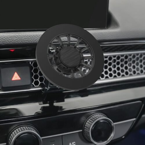 Powerful Magnetic Air Vent Phone Holder for Smartphones with Secure Vehicle Mount Design