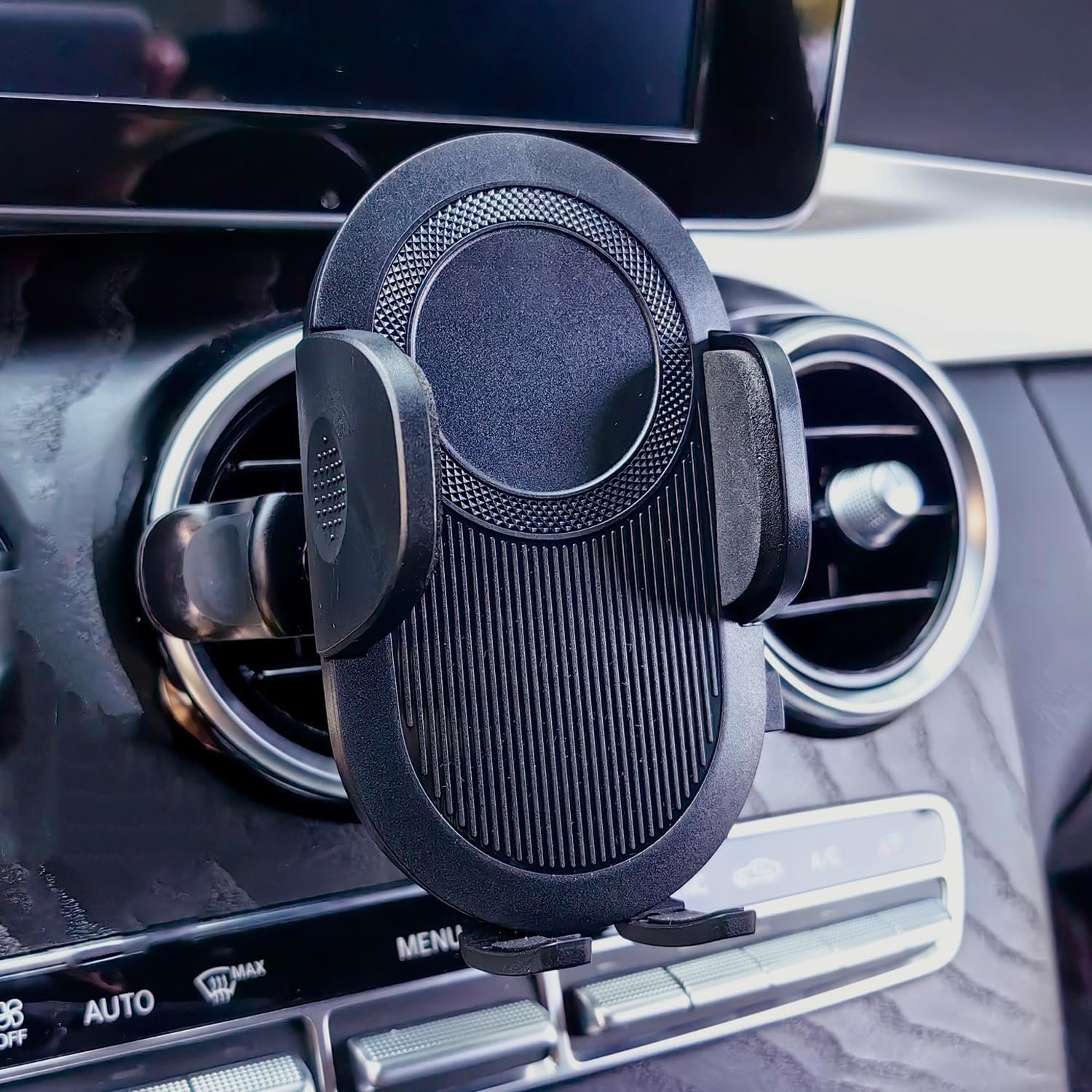 Air Vent Mobile Phone Holder Mount for Vehicles with Secure Clip and Hands-Free Support